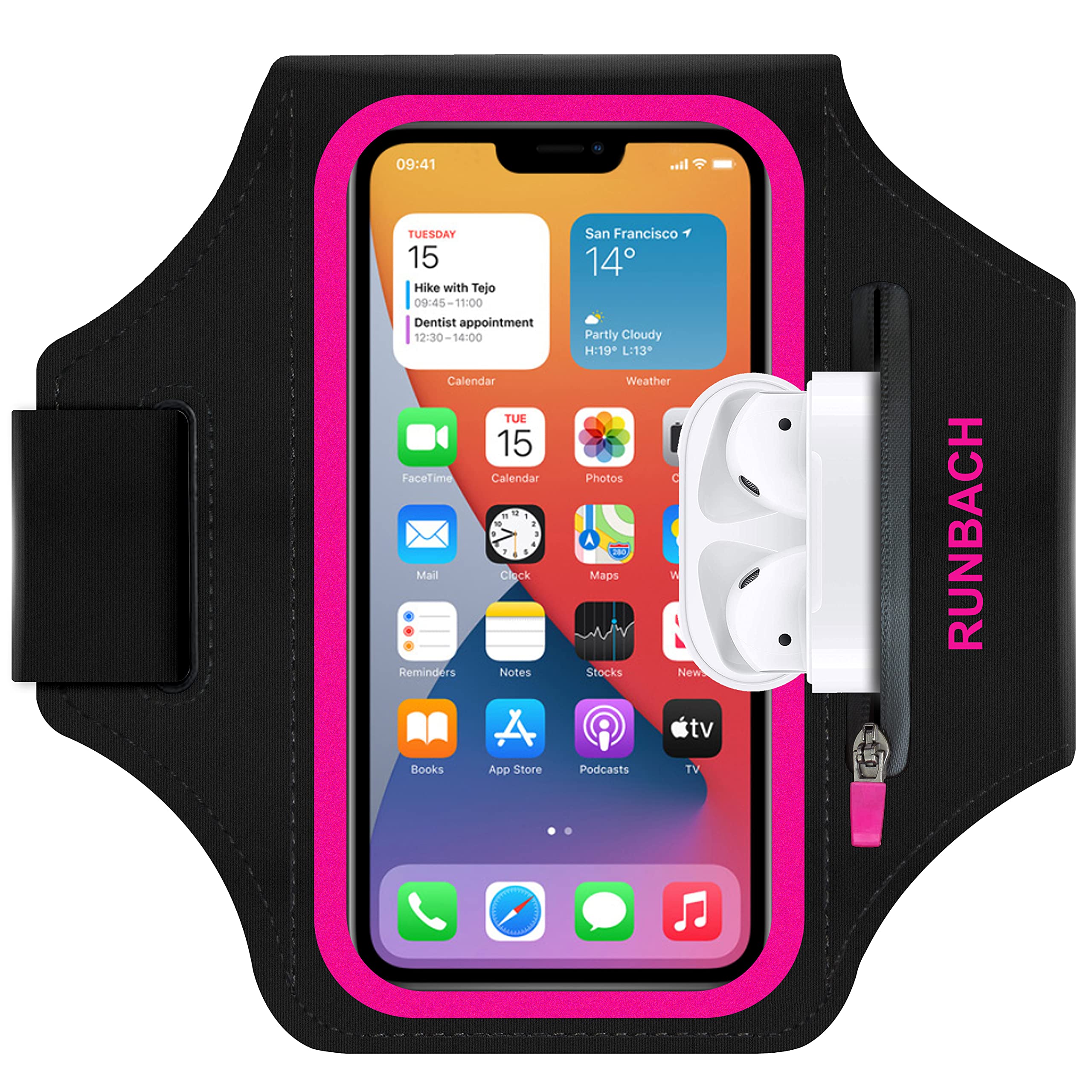 Amazon | RUNBACH アームバンド iPhone 16 Pro Max/16 Plus/15
